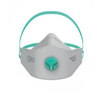 Masque jetable pliable ZERO FLAT avec valve FFP3 - boîte de 8 BLS