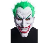 Rubie's – Masque Joker adulte en PVC avec cheveux – Multicolore Taille unique