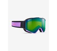 Julbo Alpha Polarized Ski Goggles Violet Flash Green Orange/CAT3 Homme,Femme