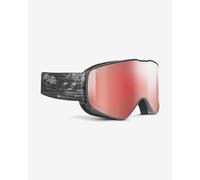 Masque Julbo Alpha XL noir gris avec verre à effet miroir Spectron 3 Polycarbonate rouge