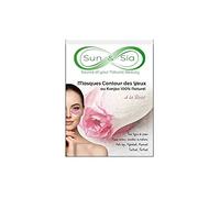 Masque Konjac Contour des yeux à la Rose