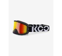 Masque KOO Edge noir avec verre Zeiss Red Mirror