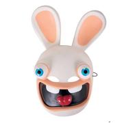 Masque Lapins Crétins™ - PTIT CLOWN - Taille adulte unique - PVC - Blanc/Beige