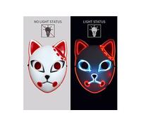 Masque LED Demon Slayer Tanjiro Kamado rose