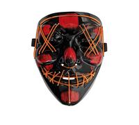 Masque LED orange - Un masque lumineux cool comme dans The Purge