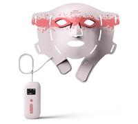 RENPHO Masque LED Artemis E100B-1 Blush – 324 LEDs Rouge/Bleu/Proche infrarouge – Silicone beige