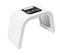 Masque LED Visage Beauté 7 Couleurs Masque Visage LED Réglage de l'heure 5-60 min Machine de Thérapie de Lumière LED avec Lunettes de Protection pour Salon de Beauté et Usage Domestique