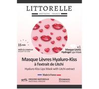 Masque Lèvres Hydratant et Anti-âge à l’extrait de Litchi, Patch Hydrogel Contour de Lèvres, 97% d’Origine Naturelle MADE IN France
