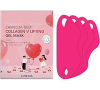 Masque liftant visage pour un menton redessiné, effet lifting instantané, rajeunissant et raffermissant, hydratant et tonifiant, améliore le relâchement cutané