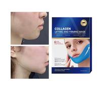 Masque Lifting pour le Visage et le Cou - Bandeau Sculptant Hydratant pour la Ligne V - Bandage Formeur Menton V - Pour Femmes et Filles Types de Peau Quotidien Voyage Soirée Événement