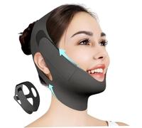 Masque lifting V Line sangle de lifting du visage réglable réducteur de double menton respirant mentonnière lavable et réutilisable pour dormir