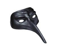 WIDMANN Generique - Masque Long Nez Noir Adulte