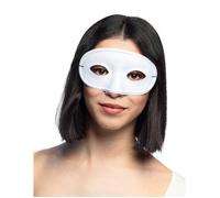 Masque Loup Blanc Adulte - Idéal pour soirée à thème - Taille Unique