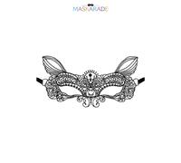 Masque Loup broderie souple Pleine Lune Femme - MASKARADE