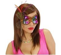 Masque Loup Multicolore - Adulte Multicolore G