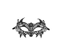 Masque Loup noir Astre - MASKARADE