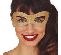 masque loup paillettes adulte or - guirca 12026 Jaune G