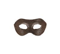 masque loup pvc rigide clous steampunk adulte - générique 23372 Noir G