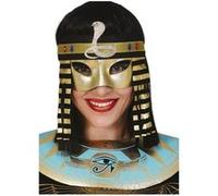 masque loup renne égypte cléopâtre femme - guirca 12958 Jaune G