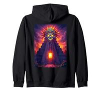 Masque Luchador Aztec Face El Santo Sweat à Capuche