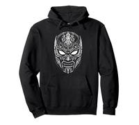 Masque Luchador électrique Lucha Libre Power Art Sweat à Capuche