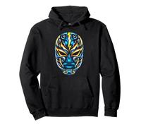 Masque Luchador électrique Lucha Libre Power Art Sweat à Capuche