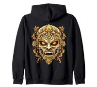 Masque Luchador électrique Lucha Libre Power Art Sweat à Capuche