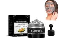 Masque magnétique nettoyant les pores, masque magnétique riche en minéraux, nettoyage en profondeur, adapté à tous les types de peau