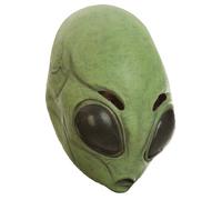 Masque martien Astrik Alien Science Fiction Adulte Vert, vert, défaut-taille unique