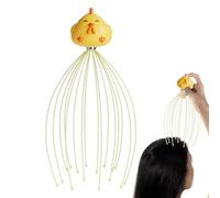 Masque Massant Pour Tête | Massageur De Tête Ergonomique | Griffes Ergonomiques Grattoir À Cheveux Relaxant Pour Spa À Domicile Après-Shampooing Voyage Toilettage Animal Salle De Bain