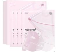 Masque - Medicube - Pdrn Pink Collagen Gel Mask - Pack X 4 - Hydratation - Éclat - Anti-Rides