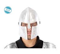 Masque médiéval - ATOSA - Casque Chevalier en Guerre - Blanc - Adulte - Extérieur