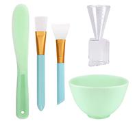 Masque mélanger Bol Facial DIY Soins du Visage Outils kit 5 In 1 Brosse Bâton Spatule Cuillière Pour Soins de La Peau Cosmétique Femme