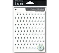 Masque - Memory Box - Raindrops 88577 gouttes de pluie