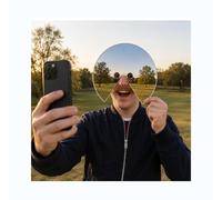 Masque miroir - Ce que je vois, miroir anti-selfie, accessoire photo amusant