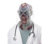 Masque mort vivant adulte Halloween - Blanc - Taille Unique