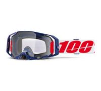 100percent Armatic Off-road Goggles Bleu Clear