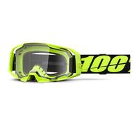 100% Masque cross Armatic – écran transparent jaune
