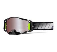 Masque moto cross 100% Armega Noir TU