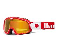 Masque moto cross 100% Barstow Blanc TU