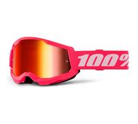 Masque moto cross 100% Strata 2 Rose TU