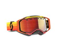 Masque Motoneige Scott Prospect Enhancer Argent Chrome Orange/Jaune Orange,Jaune