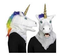 Masque My Other Me Taille unique Licorne Adultes Mâchoire articulée