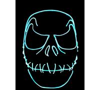 Masque Néon Bouche Cousue Taille Unique Noir