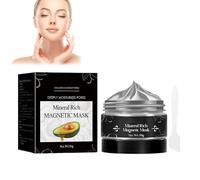 Masque Nettoyant, Dressing Hydro Mask, Masque Rafraîchissant, Nettoie en Profondeur les Pores, Hydratant, Exfoliation Oil Control, Convient aux Femmes et aux Hommes de Tous Types de Peau
