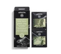 Masque nettoyant en profondeur Express Beauty à l'argile verte 2 x 8 ml