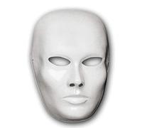 masque neutre en plastique fin