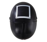 Masque noir carré adulte - PTIT CLOWN - REF/21204 - Taille unique - Pour Carnaval et Halloween