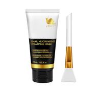 Masque Nuit Enveloppant,75ml Masque Visage de Nuit | Gel Hydratant Apaisant Utilisable la en Voyage Maquillage Après Sport