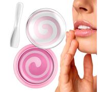 Masque Nuit Lèvres,Soin Nuit Hydratant Repulpant | Baume au Beurre Nourrissant Tinté pour Sommeil